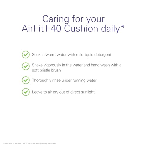 ResMed AirFit F40 Full Face Replacement Cushion - Medium