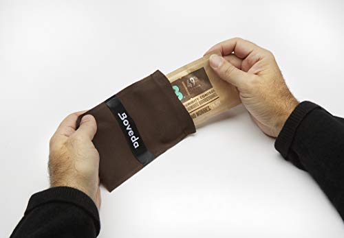 Boveda for Music | Single Fabric Holder for 49% RH Boveda 2-Way Humidity Control | For Use with 1 Boveda Size 70 to Protect Smaller Wooden Instruments from Cracking and Warping