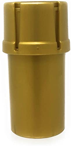 Storage | Grinder Storage | Airtight Container | Medical Grade Container | Gold