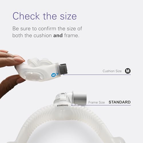 ResMed AirFit P30i Frame System - Replacement CPAP Frame System with Nasal Pillows Cushion - Headgear Not Included - Medium