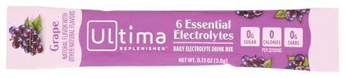 Ultima Replenisher Grape Electrolyte Powder Packet, 0.12 OZ