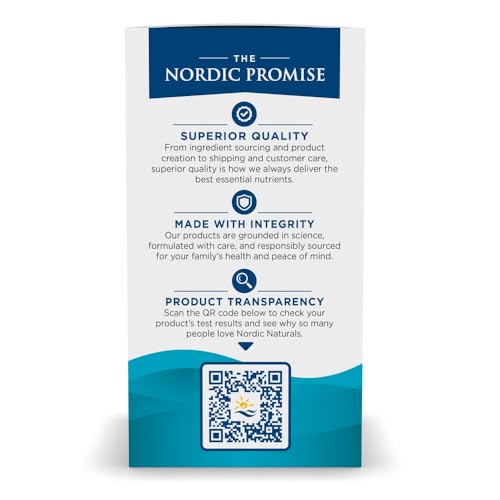 Nordic Naturals Ultimate Omega Mini D3, Lemon Flavor - 60 Mini Soft Gels - 1120 mg Omega-3 + 1000 IU Vitamin D3 - EPA & DHA - Promotes Brain & Heart Health - 30 Servings