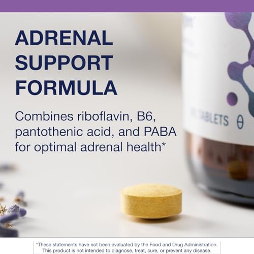 Metagenics Adrenogen - Adrenal Health Support - Raw Adrenal Complex - Aid in Hormone Balance* - with B Vitamins & PABA - Guaranteed Raw - Non-GMO - Gluten-Free - 90 Tablets