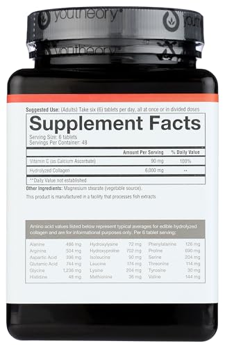 YOUTHEORY Advanced Formula 1 2 3 Collagen, 290 CT