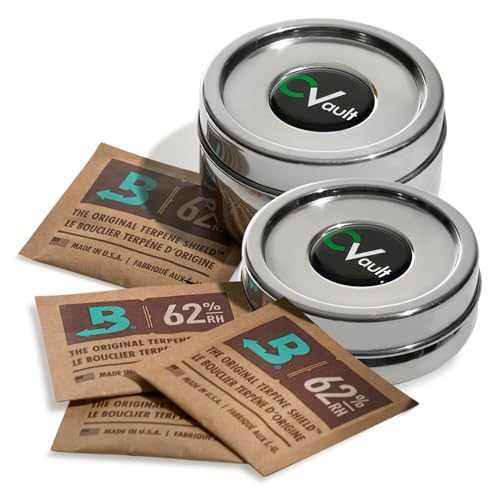 CVAULT Personal Storage Starter Kit with Boveda Humidity Control
