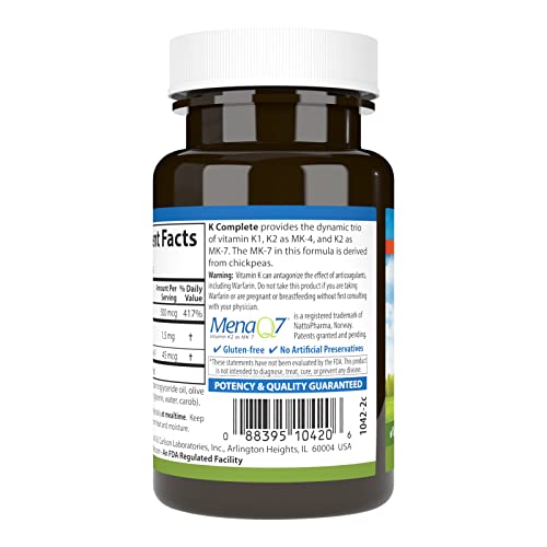 Carlson Labs K Complete Softgels, 90 Count