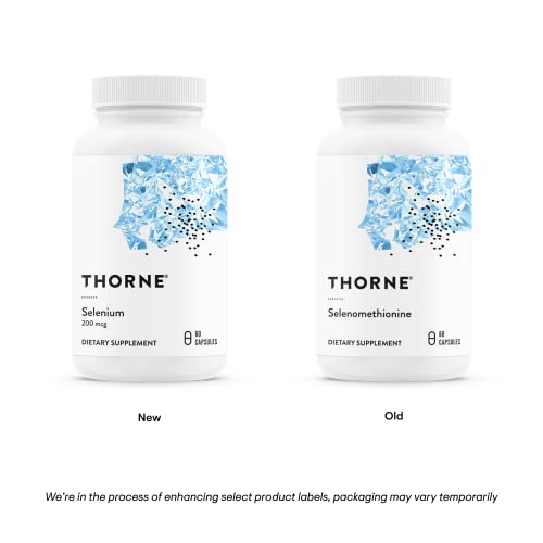 THORNE - Selenium - 200 mcg Selenium Supplement for Antioxidant Support* - 60 Capsules