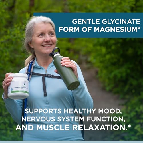 Seeking Health Magnesium Glycinate Powder, 200 mg per Serving, Bioavailable Bisglycinate Chelate, Support Sleep and Relaxation, Natural Energy, Vegetarian (75 Servings)*