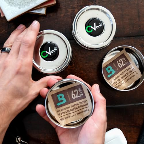 CVAULT Personal Storage Starter Kit with Boveda Humidity Control
