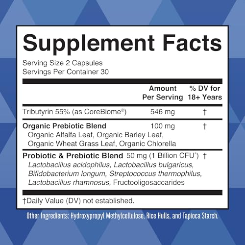 MaryRuth Organics 3-in-1 Probiotics for Complete Gut Health | Gut Health Supplement for Women & Men | Probiotic for Digestion & Immune Support | 50 Billion CFU | 30 Count