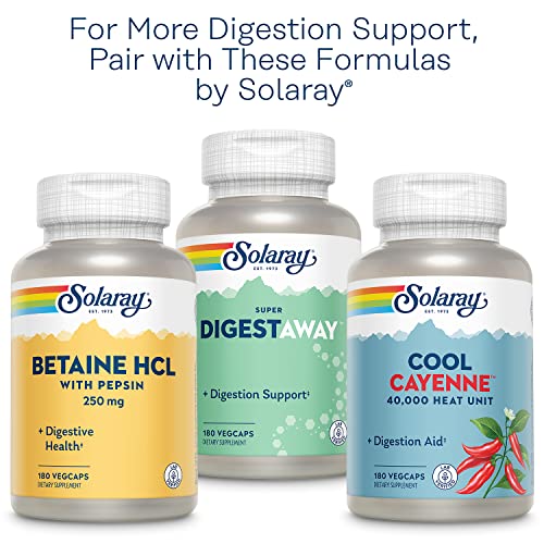 SOLARAY Organically Grown Ginger Root 540mg Healthy Cardiovascular, Digestive, Joint & Menstrual Cycle Support Vegan & Non-GMO 100 VegCaps