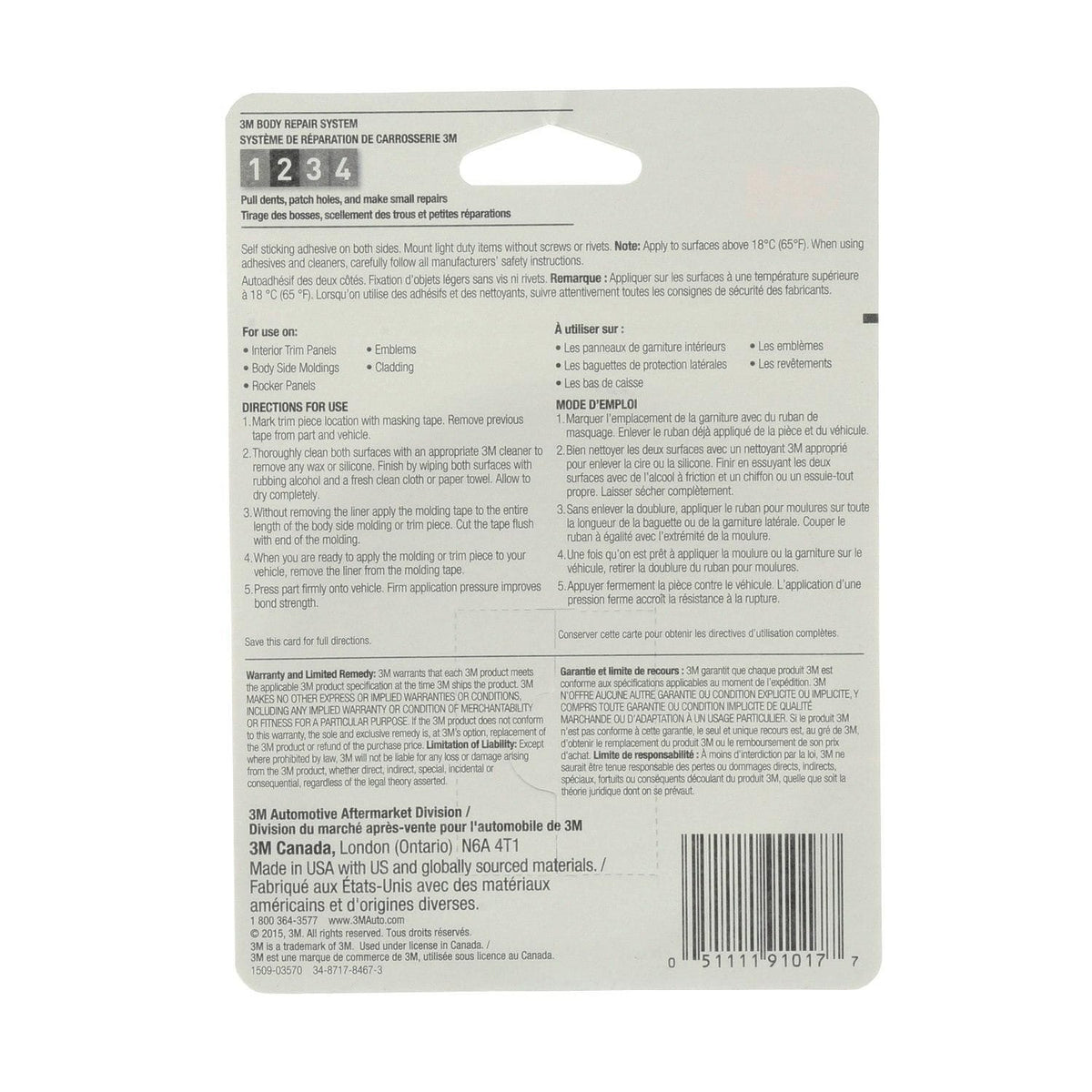 3M Super Strength Molding Tape, 1/2 in x 15 ft | 03614 (3/5)