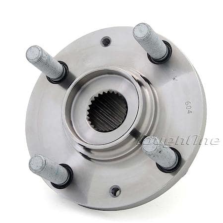 Wheel Bearing and Hub Assembly without ABS Sensor