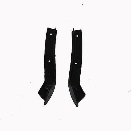 Corvette Coupe Pillar Post Weatherstrips Pair, 1963-1967, Black