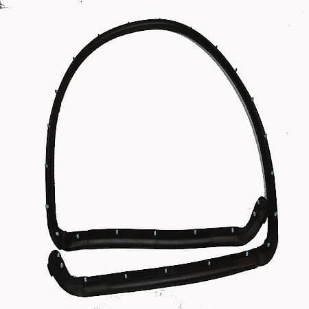 Corvette Decklid Weatherstrip, 1986-1996, Black