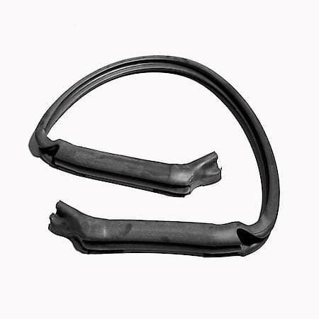 Corvette Coupe Rear Roof Targa Seal Each, 1997-2004, Black