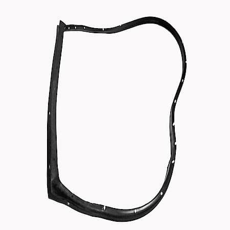 Corvette T Top Weatherstrips Pair, 1969-1977, Black