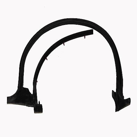 Ford Ranger Rear Door Seal Passenger Side, 1998-2007, Black