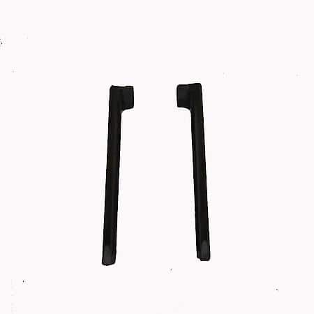Corvette Door Glass Rear Weatherstrip Pair, 1978-1982, Black