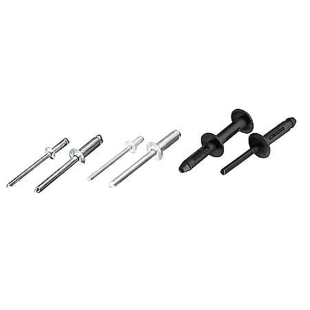 Rivet Assortment Value Pack, 155 Pieces
