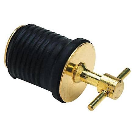 Drain Plug - Fits 1" Drain Tube-Twist-Turn Plugs Are Fully Adjustable And Will Not Leak Or Jar Loose