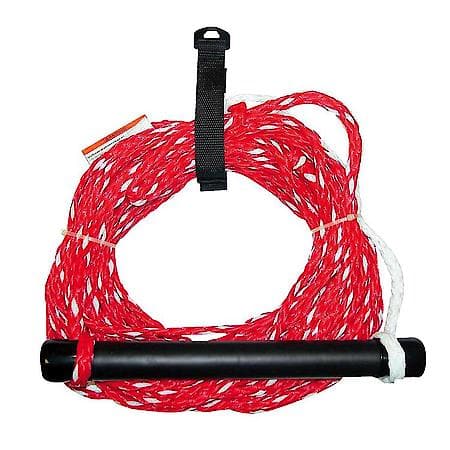 Deluxe Ski Rope - 5/16" X 75' (.79Cm X 22.86M) - Pink 8-Strand Hollow Braid Poly-Propylene Rope