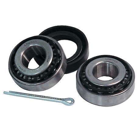 Bearing Kit, Axle Size: 1-3/8" X 1-1/16" -  2 Bearings With Races, 1 Grease Seal, And 1 Cotter Pin