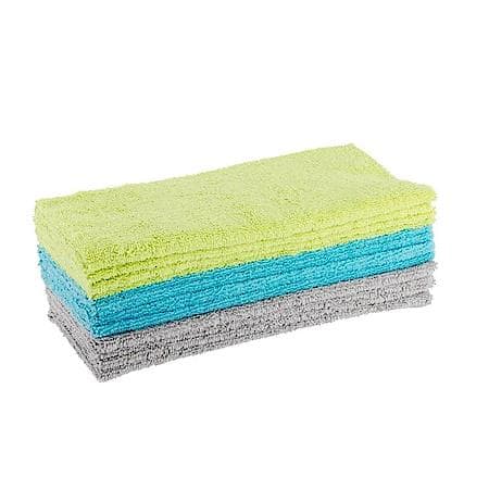 Microfiber Multi-Purpose Towels : 12" x 16", 12 Pack