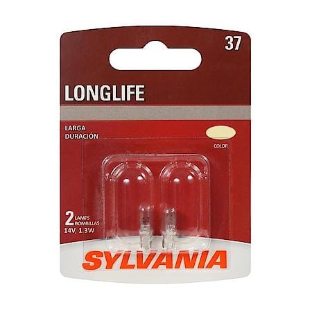 37 Long Life: Mini Bulb, Standard Performance, 2 Pack