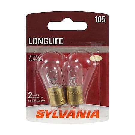 105 Long Life: Mini Bulb, Standard Performance, 2 Pack