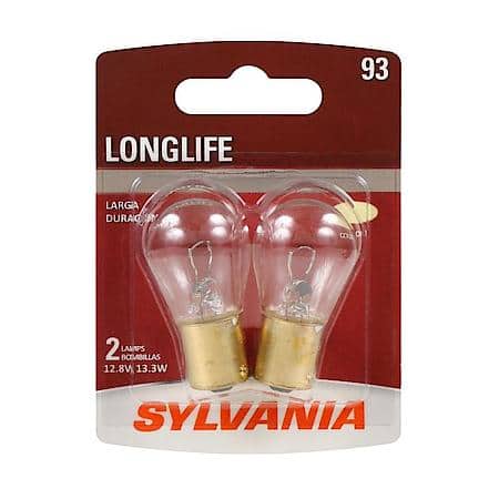 93 Long Life: Mini Bulb, Standard Performance, 2 Pack