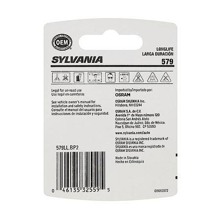 579 Long Life: Mini Bulb, Standard Performance, 2 Pack