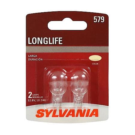 579 Long Life: Mini Bulb, Standard Performance, 2 Pack