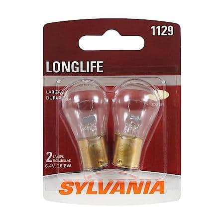 1129 Long Life: Mini Bulb, Standard Performance, 2 Pack