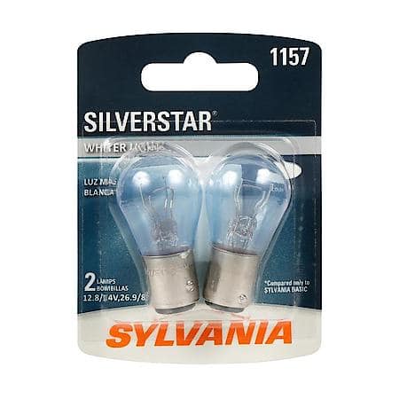 1157 SilverStar: Mini Bulb, High Performance, 2 Pack
