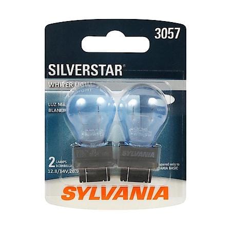 3057 SilverStar: Mini Bulb, High Performance, 2 Pack