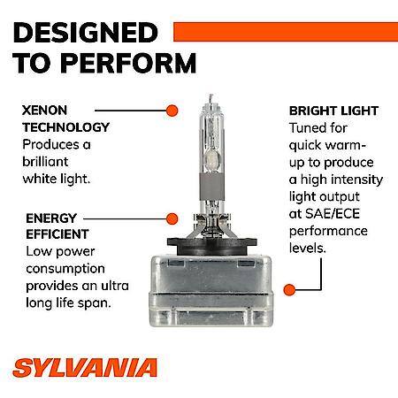 D3R Basic: HID Headlight Bulb, Basic Performance, 1 Pack