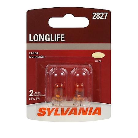 2827 Long Life: Mini Bulb, Standard Performance, 2 Pack