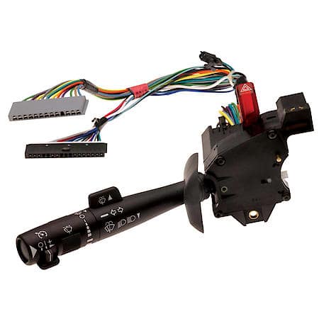 Turn Signal, Headlight Dimmer, Windshield Wiper and Washer Switch with Lever