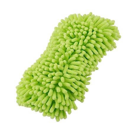 Microfiber Sponge with Scrubber, Unique 2-Sided Cleaning Solution