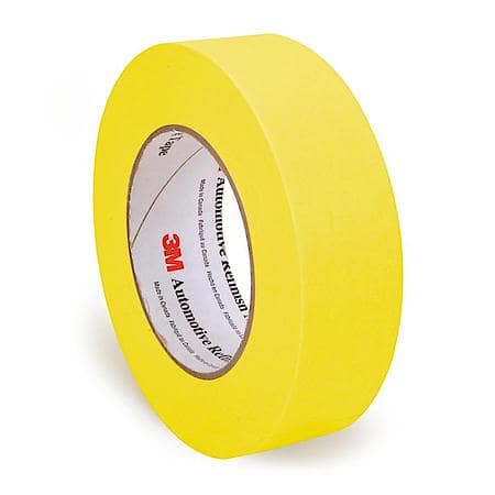 3M(TM) Automotive Refinish Masking Tape, 06654, 36 mm x 55 m, 24 per case