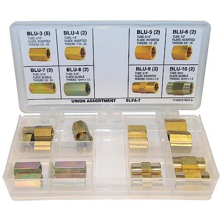 Union Fitting Assortment, 8 SKU, BLFA-7