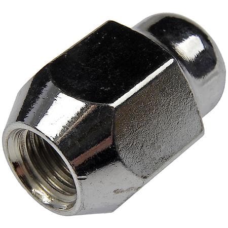 Wheel Lug Nut: M12-1.50 Thread, Conical 60, Acorn, 31.5 mm Length, Chrome, 1 Pack