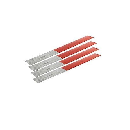 Reflective tape kit, four 18" strips of red/silver self-adh conspicuity tape