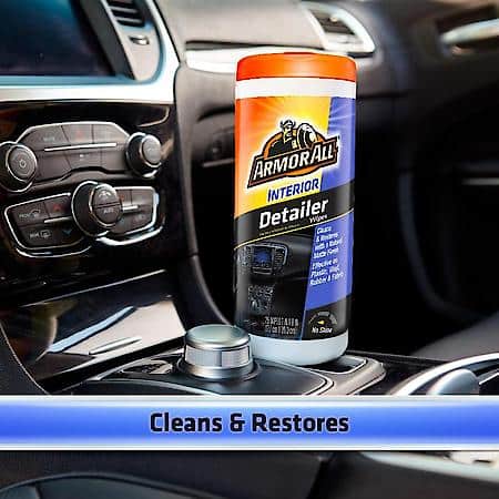 Natural Finish Detailer Protectant Wipes 25 ct.