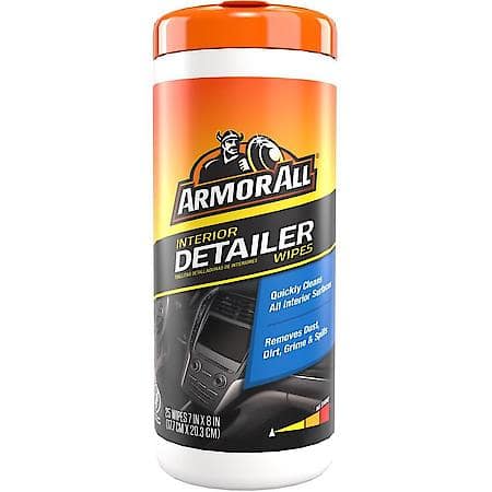 Natural Finish Detailer Protectant Wipes 25 ct.