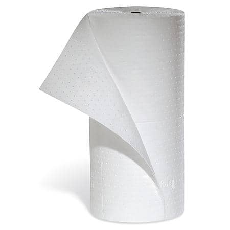Pig Water-Repellent Oil-Absorbent Medium-Weight Mat Roll, 30"X150' Roll