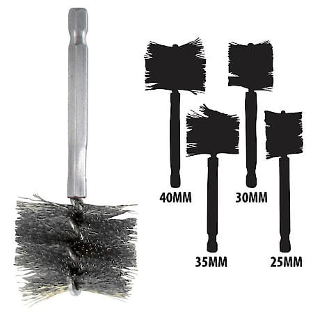 25-40 Mm Stainless Steel Brush Kit