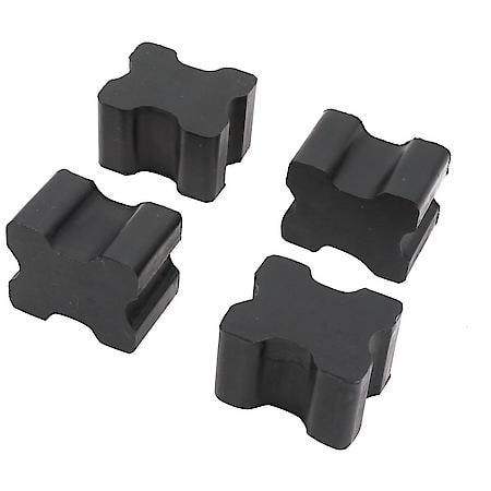 4-Pack Rubber Front Coil Spring Boosters: Restores Ride Height