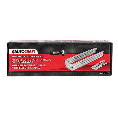 Square U Bolt, 1/2" x 3-5/32" x 12-1/2", 4 Pack